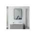 Liffin Rectangular Bathroom Mirror with Black Frame 800mm x 600mm